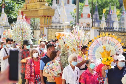 ภาพ No.63516:พิธีทอดกฐินสามัคคีทั่วไทย 5,000 วัด โดยคณะศิษยานุศิษย์วัดพระธรรมกาย น้อมบูชาธรรม 78 ปี หลวงพ่อธัมมชโย วันที่ 29 ตุลาคม พ.ศ. 2565 ณ วัดขุมแก้ว อ.ธัญบุรี จ.ปทุมธานี