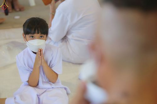 ภาพ No.56815:พิธีปลงผมนาคธรรมทายาท โครงการอุปสมบทบูชาธรรม มหาปูชนียาจารย์ประจำปี 2565 ณ สภาธรรมกายสากล วัดพระธรรมกาย