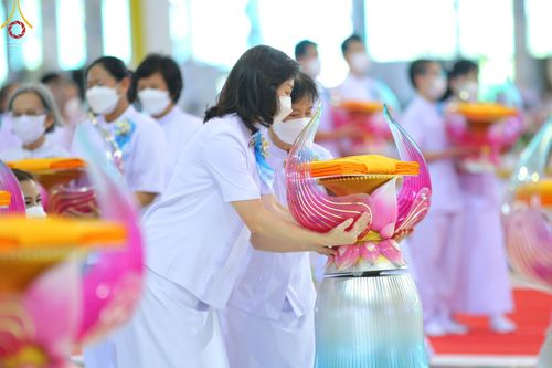 ภาพ No.46920:ประมวลภาพพิธีทอดผ้าป่าธรรมชัย ณ วัดพระธรรมกาย (5 มิถุนายน พ.ศ. 2565)