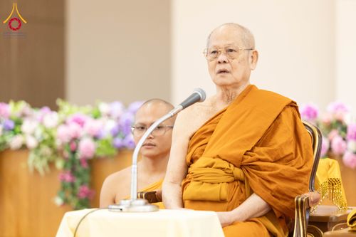 ภาพ No.346734:วันพฤหัสบดี 27 สิงหาคม พ.ศ.2569 พิธีมอบรางวัลแก่สามเณรทรงพระปาฏิโมกข์ปีที่ 4/2569