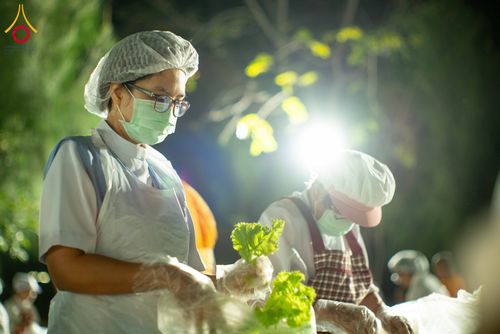 ภาพ No.287961:วันที่ 4 มกราคม พ.ศ. 2569 พิธีถวายภัตตาหารเป็นสังฆทาน แด่พระธรรมยาตรา ในโครงการธรรมยาตรา กตัญญูบูชา มหาปูชนียาจารย์ พระมงคลเทพมุนี(สด จนฺทสโร) พระผู้ปราบมาร อนุสรณ์สถาน 7 แห่ง ปีที่ 14 ณ อนุสรณ์สถานมหาวิหารพระมงคลเทพมุนี (โลตัสแลนด์) อ.สองพี่น้อง จ.สุพรร