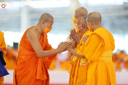 ภาพ No.79808:พิธีขอบรรพชา , พิธีคล้องอังสะ พิธีขอสรณคมน์และศีล , พิธีขอนิสสัย ในโครงการบรรพชาสามเณรฟื้นฟูพระพุทธศาสนาทั่วไทย วันเสาร์ที่ 8 เมษายน พ.ศ.2566