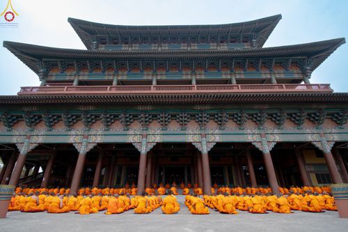 ภาพ No.79969:สามเณรฟังธรรม ปฎิบัติธรรม ในโครงการบรรพชาสามเณรหมู่ ประเทศเนปาล วันที่ 20 มีนาคม พ.ศ.2566