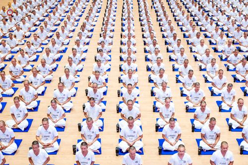 ภาพ No.340287:วันที่ 23 กรกฎาคม พ.ศ. 2569 พิธีเปิดโครงการพัฒนาคุณธรรม จริยธรรม สำหรับนักเรียนนายสิบตำรวจ (นสต.) รุ่นที่ 17 ศูนย์ฝึกอบรมตำรวจภูธรภาค 1 ระหว่างวันที่ 23-27 กรกฏาคม 2569 ( 5 วัน 4 คืน) ณ ศูนย์ปฏิบัติธรรมเวิล์ดพีช วัลเล่ย์ (World Peace Valley) เขาใหญ่  ต.ห