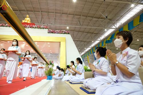 ภาพ No.46924:ประมวลภาพพิธีทอดผ้าป่าธรรมชัย ณ วัดพระธรรมกาย (5 มิถุนายน พ.ศ. 2565)
