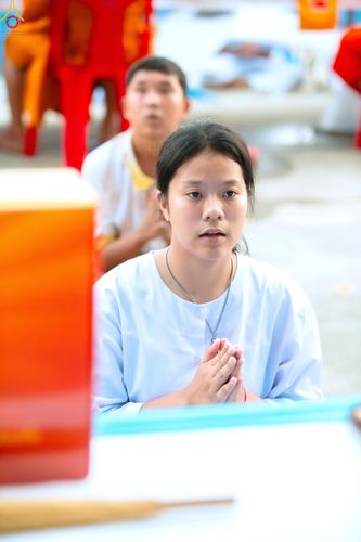 ภาพ No.324703:วันที่ 22 เมษายน พ.ศ.2569 (วันคุ้มครองโลก) บรรยากาศสาธุชน ในงานถวายมหาสังฆทาน 40,000 กว่าวัดทั่วประเทศ ณ ลานธรรม วัดพระธรรมกาย