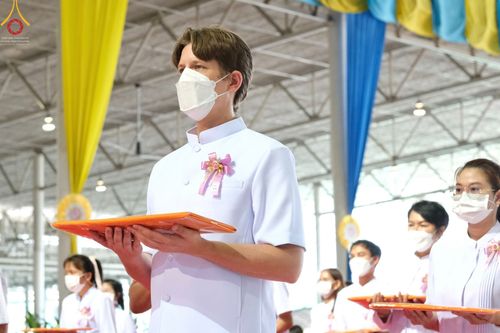 ภาพ No.46925:ประมวลภาพพิธีทอดผ้าป่าธรรมชัย ณ วัดพระธรรมกาย (5 มิถุนายน พ.ศ. 2565)