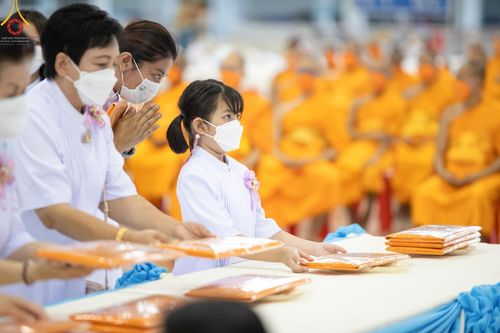 ภาพ No.46930:ประมวลภาพพิธีทอดผ้าป่าธรรมชัย ณ วัดพระธรรมกาย (5 มิถุนายน พ.ศ. 2565)