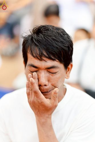 ภาพ No.216505:วันอังคารที่ 8 เม.ย. พ.ศ. 2568 พิธีบรรพชาสามเณร ณ ศูนย์ปฏิบัติธรรมเขาคิชฌกูฏ จันทบุรี