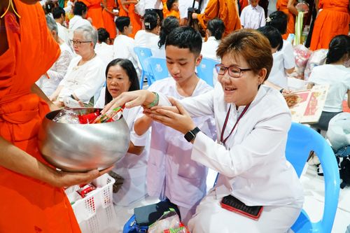 ภาพ No.140857:พิธีตักบาตรพระ 500 รูป ปีที่ 9 ณ ธุดงคสถานล้านนา อำเภอสันทราย จังหวัดเชียงใหม่ วันอาทิตย์ที่ 9 มิถุนายน พ.ศ. 2567