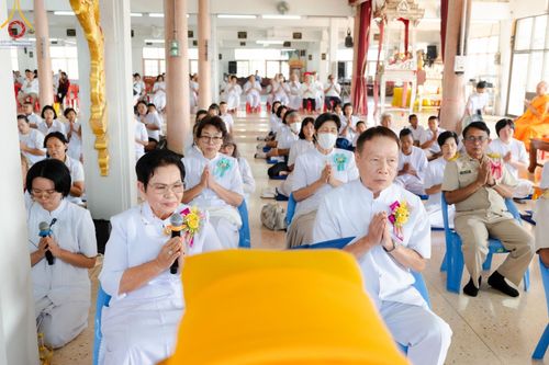 ภาพ No.200507:พิธีทอดผ้าป่าทำนุบำรุงศาสนสถาน ณ วัดรางกำหยาด ตำบลบางภาษี อำเภอบางเลน จังหวัดนครปฐม ในโครงการธรรมยาตรา กตัญญูบูชา มหาปูชนียาจารย์ พระมงคลเทพมุนี(สด จนฺทสโร) พระผู้ปราบมาร อนุสรณ์สถาน 7 แห่ง ปีที่ 13 วันที่ 22 มกราคม พ.ศ. 2568