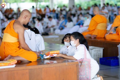 ภาพ No.87700:พิธีบุพเปตพลี  ครั้งที่ 140 ร่วมอุทิศบุญแด่หมู่ญาติที่ล่วงลับไปแล้ว และสืบทอดอายุพระพุทธศาสนา วันพฤหัสบดีที่ 14 กันยายน พ.ศ.2566 วันพระแรม 14 ค่ำ เดือน 9 ณ หอฉันคุณยายอาจารย์ฯ วัดพระธรรมกาย