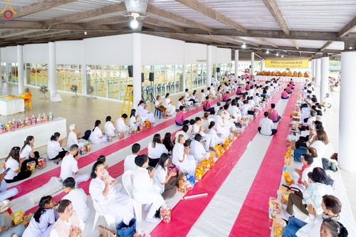 ภาพ No.245183:วันเสาร์ที่ 13 กันยายน พ.ศ. 2568 พิธีถวายสังฆทานแด่คณะสงฆ์ 323 วัด ปีที่ 21 ครั้งที่ 181 พิธีมอบกองทุนหนุนแรงใจช่วยครูใต้ ปีที่ 18 ครั้งทึ่ 144 และพิธีทำบุญอุทิศส่วนกุศลให้ผู้วายชนม์ ณ ศูนย์ปฏิบัติธรรมภาคใต้ จ.สงขลา