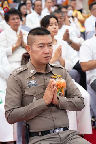 ภาพ No.210290:วันอาทิตย์ที่ 9 มีนาคม พ.ศ. 2568 พ่อเมืองโคราชจัดตักบาตรพระหมื่น ทำบุญเมือง 557 ปี