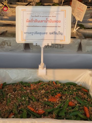 ภาพ No.197943:สาธุชนถวายภัตตาหารเป็นสังฆทาน แด่พระธรรมยาตรา ณ วัดโบสถ์(บน) ตำบลบางคูเวียง อำเภอบางกรวย จังหวัดนนทบุรี ในโครงการธรรมยาตรา กตัญญูบูชา มหาปูชนียาจารย์ พระมงคลเทพมุนี(สด จนฺทสโร) พระผู้ปราบมาร อนุสรณ์สถาน 7 แห่ง ปีที่ 13 วันที่ 19 มกราคม พ.ศ. 2568