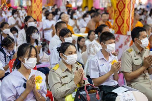 ภาพ No.116450:พิธีถวายสังฆทาน 106 วัด ณ วัดตะเคียน อ.บางกรวย จ.นนทบุรี วันเสาร์ที่ 20 มกราคม พ.ศ. 2567