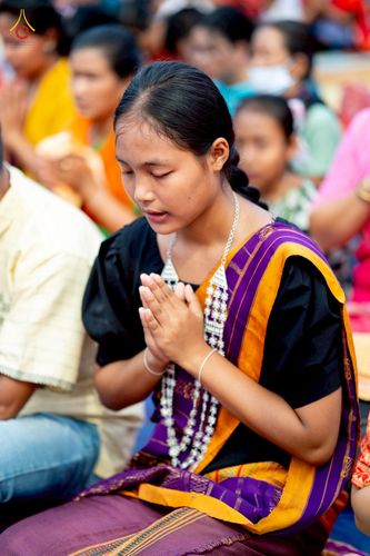 ภาพ No.257520:วันที่ 17 ตุลาคม พ.ศ. 2568 พิธีทอดกฐินสมทบวัดกัลยาณมิตรต่างประเทศ  บูชาธรรม 81 ปี หลวงพ่อธัมมชโย ณ ศูนย์ปฏิบัติธรรมไมตรีปูร์ เมืองคาร์การชารี ประเทศบังกลาเทศ 