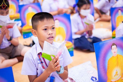 ภาพ No.103651:วันรวมพลังเด็กดี V-star ผู้นำฟื้นฟูศีลธรรมโลก จังหวัดสมุทรปราการ วันพุธที่ 20 ธันวาคม พ.ศ. 2566 ณ เมืองโบราณ จ.สมุทรปราการ