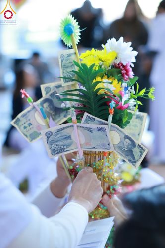 ภาพ No.95483:พิธีทอดกฐินบรมจักรพรรดิสร้างทุกสิ่ง วัดพระธรรมกายยามานาชิ ประเทศญี่ปุ่น วันอาทิตย์ที่ 19 พฤศจิกายน พ.ศ. 2566