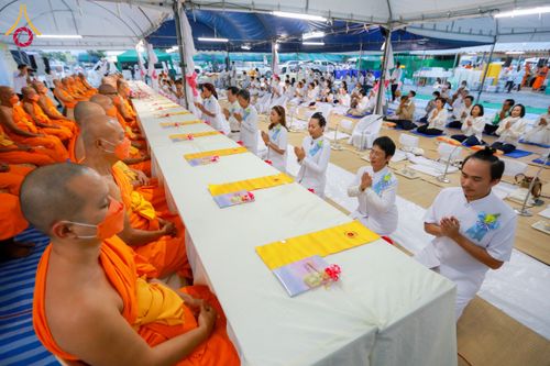 ภาพ No.118881:พิธีถวายภัตตาหารเป็นสังฆทาน แด่คณะพระธรรมยาตรา ปีที่ 12 วันที่ 26 มกราคม พ.ศ. 2567 ณ อนุสรณ์สถานบางปลา จ.นครปฐม