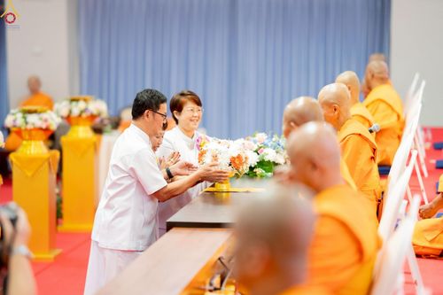 ภาพ No.241819:วันเสาร์ที่ 23 สิงหาคม พ.ศ. 2568 ปฐมผ้าป่าสถาปนาองค์พระเจดีย์ "ซื้อดินปรับพื้นที่ลานธรรม รองรับองค์พระเจดีย์เพื่อสร้างสันติภาพโลก" ณ ศูนย์ปฏิบัติธรรมระยอง (บ้านช่องลม)