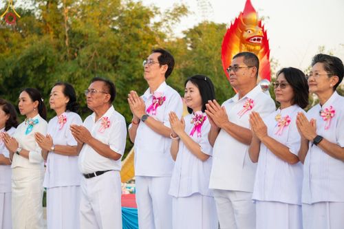 ภาพ No.174533:พิธีประดิษฐานดวงแก้วบรมเศรษฐี นาคีพ่นสมบัติใหญ่ ลานเอนกประสงค์พญานาค 4 ตระกูล วันที่ 15 พฤศจิกายน พ.ศ. 2567 ณ พุทธอุทยานนานาชาติ จ.หนองคาย