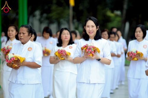 ภาพ No.244548:วันเสาร์ที่ 6 กันยายน พ.ศ. 2568 พิธีเวียนประทักษิณ และวันทาสีมาของนาคธรรมทายาท โครงการอุปสมบทหมู่บูชาธรรมครบรอบ 108 ปี วันครูผู้ค้นพบวิชชาธรรมกาย ณ โบสถ์พระไตรปิฎก วัดพระธรรมกาย