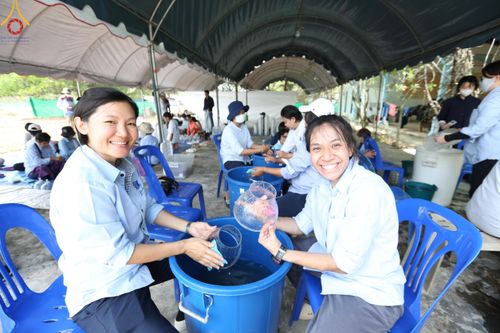 ภาพ No.127464:V.31 ทุ่มเทเพื่อบางกล่ำ การเตรียมงานของเจ้าหน้าที่หน่วยงานต่างๆ  เพื่องานธรรมยาตราอัญเชิญพระบรมสารีริกธาตุ ประดิษฐาน ณ มหารัตนเจดีย์สิริปทุมสวรรค์ (เจดีย์อริยพุทธะ 5 พระองค์) ณ ศูนย์ปฏิบัติธรรมภาคใต้ อ.บางกล่ำ จ.สงขลา ระหว่างวันที่ 9-10 มีนาคม พ.ศ. 2567