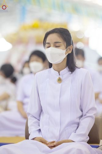 ภาพ No.76946:พิธีบูชาข้าวพระ ในวันมาฆบูชา อาทิตย์ต้นเดือนที่ 6 มีนาคม พ.ศ. 2566 ณ วัดพระธรรมกาย จ.ปทุมธานี