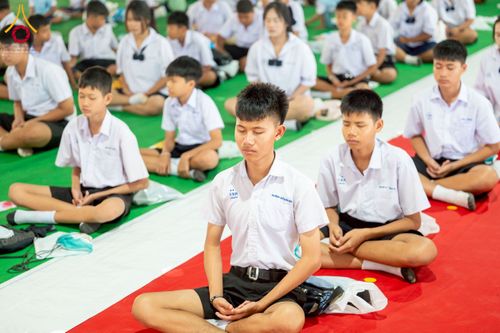 ภาพ No.266753:วันที่ 5 พฤศจิกายน พ.ศ. 2568 รวมพลังเด็กดี V-Star ผู้นำฟื้นฟูศีลธรรมโลก ณ พุทธอุทยานนานาชาติ จังหวัดหนองคาย