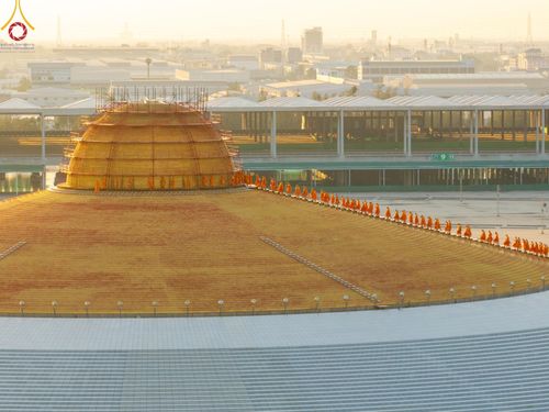 ภาพ No.194509:พิธีปฐมเริ่มสุวรรณรังสรรค์มหาธรรมกายเจดีย์ วันจันทร์ที่ 13 มกราคม พ.ศ. 2568 ณ มหาธรรมกายเจดีย์ วัดพระธรรมกาย จ.ปทุมธานี