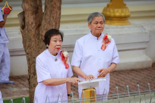 ภาพ No.345202:วันเสาร์ที่ 22 สิงหาคม พ.ศ.2569 พิธีฉลองอาคารสมปรารถนา  ณ วัดกลางธนรินทร์ ต.บ้านแป้ง อ.พรหมบุรี จ.สิงห์บุรี