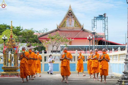 ภาพ No.66236:พิธีอุปสมบท วัดราษฎร์นิยมธรรม  อ.บางพลี จ.สมุทรปราการ รับบุญจัดงานโดยสำนักสถาบันพัฒนาเยาวชนโลก เมื่อวันที่ 7 ธันวาคม พ.ศ. 2565