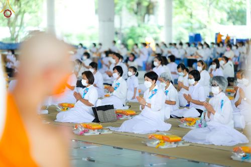 ภาพ No.64863:พิธีบุพเปตพลี ครั้งที่ 129 เพื่ออุทิศบุญกุศลแด่บรรพบุรุษผู้ล่วงลับ วันที่ 23 พฤศจิกายน พ.ศ. 2565 ณ วัดพระธรรมกาย