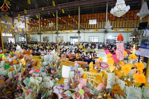 พิธีทอดกฐินสามัคคีทั่วไทย 5,000 วัด โดยคณะศิษยานุศิษย์วัดพระธรรมกาย น้อมบูชาธรรม 78 ปี หลวงพ่อธัมมชโย  วันจันทร์ที่ 7 พฤศจิกายน พ.ศ. 2565  ณ วัดสระบัว อำเภอธัญบุรี จังหวัดปทุมธานี