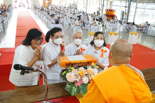 ภาพ No.64754:พิธีทอดกฐินสามัคคี เพื่อสร้าง อาคารแก้วจักรพรรดิเพื่อการปฏิบัติธรรม ณ ศูนย์อบรมเยาวชนอุตรดิตถ์ อ. ทองแสนขัน จ. อุตรดิตถ์ วันอาทิตย์ที่ 30  ตุลาคม พ.ศ. 2565