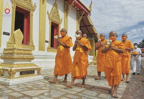 ภาพ No.67676:พิธีอุปสมบทวัดเดิมบาง อ.เดิมบางนางบวช จ.สุพรรณบุรี รับบุญจัดงานโดย  สำนักพระปริยัติธรรม เมื่อวันที่ 7 ธันวาคม พ.ศ. 2565