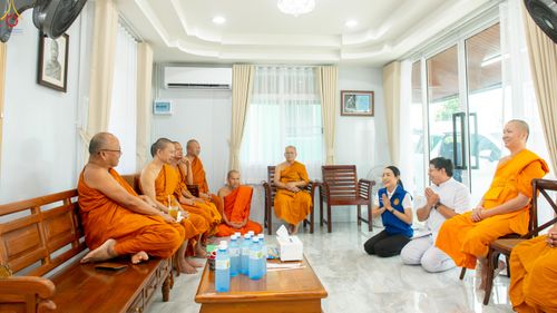 ภาพ No.333584:วันพุธที่ 10 มิถุนายน พ.ศ.2569 พิธีทอดผ้าป่าสามัคคีเพื่อบำรุงการศึกษาพระปริยัติธรรมของสามเณร และเพื่อบำรุงกิจการของศูนย์การศึกษาพระปริยัติธรรม ณ ศูนย์การศึกษาพระปริยัติธรรม สำนักเรียนวัดโมลีโลกยาราม ต.คลองสี่ อ.คลองหลวง จ.ปทุมธานี