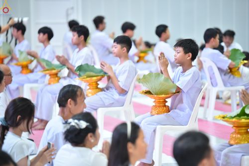 ภาพ No.316770:วันเสาร์ที่ 28 มีนาคม พ.ศ.2569 พิธีปลงผมนาคธรรมทายาท โครงการสามเณรยุวธรรมทายาท รุ่นที่ 34 โครงการสามเณรมัชฌิมธรรมทายาท รุ่นที่ 30 ณ มหารัตนวิหารคด 13 วัดพระธรรมกาย