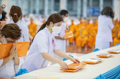 ภาพ No.46933:ประมวลภาพพิธีทอดผ้าป่าธรรมชัย ณ วัดพระธรรมกาย (5 มิถุนายน พ.ศ. 2565)