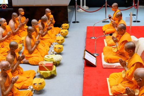 ภาพ No.51098:ประมวลภาพพิธีบรรพชาอุปสมบท โครงการบรรพชาอุปสมบทหมู่ รุ่นวันครูวิชชาธรรมกาย ปีพุทธศักราช 2565