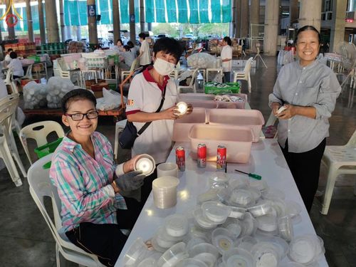 ภาพ No.58400:V.41 เทหมดใจ  ลุยต่อไป ร้อยซาวปี การเตรียมงาน การปฏิบัติงาน และการเก็บงาน ของเจ้าหน้าที่หน่วยงานต่างๆ เพื่อพิธีฉลองอายุวัฒนมงคล 80 ปี หลวงพ่อธัมมชโย และรับถวายมหาสังฆทาน 10,000 กว่าวัดทั่วประเทศ ในวันคุ้มครองโลก จันทร์ที่ 22 เมษายน พ.ศ. 2567