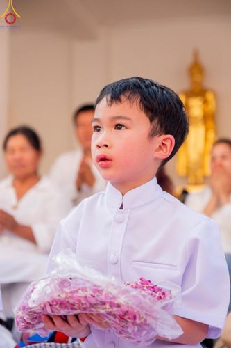ภาพ No.110562:พิธีต้อนรับพระธรรมยาตรา ในโครงการธรรมยาตรากตัญญูบูชา มหาปูชนียาจารย์ พระมงคลเทพมุนี(สด จนฺทสโร) พระผู้ปราบมาร อนุสรณ์สถาน 7 แห่ง ปีที่ 12 วันที่ 11 มกราคม พ.ศ. 2567 ณ อนุสรณ์สถานลำดับที่ 3 สถานที่เกิดใหม่ในเพศสมณะ วัดสองพี่น้อง จ.สุพรรณบุรี