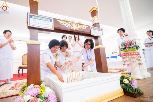 ภาพ No.144883:พิธีประดิษฐานลูกนิมิตมหาสมบัติ ผูกสีมาสถาปนาอุโบสถ บูชาธรรม ๘๐ ปี หลวงพ่อธัมมชโย วันอาทิตย์ที่ ๓๐ มิถุนายน พ.ศ. ๒๕๖๗ วัดพระธรรมกายนิวเจอร์ซี ประเทศสหรัฐอเมริกา