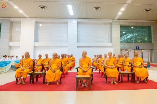 ภาพ No.327746:วันที่ 3 พฤษภาคม พ.ศ.2569 พิธีรับมอบพระบรมสารีริกธาตุ จากสาธารณรัฐแห่งสหภาพเมียนมา ณ ห้องแก้วสารพัดนึก วัดพระธรรมกาย