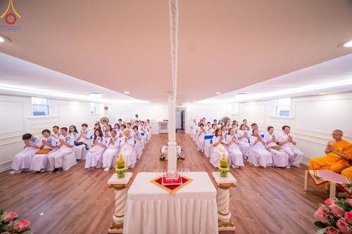 ภาพ No.144706:พิธีประดิษฐานลูกนิมิตมหาสมบัติ ผูกสีมาสถาปนาอุโบสถ บูชาธรรม ๘๐ ปี หลวงพ่อธัมมชโย วันอาทิตย์ที่ ๓๐ มิถุนายน พ.ศ. ๒๕๖๗ วัดพระธรรมกายนิวเจอร์ซี ประเทศสหรัฐอเมริกา