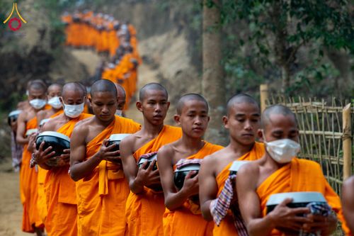 ภาพ No.130970:Photo Story ปฐมบรรพชาชาวพุทธมาร์มา Episode 4/5 วันที่ 13 กุมภาพันธ์พ.ศ. 2567 ณ วัดธัมจักร อรัญกุฏิ บังกลาเทศ