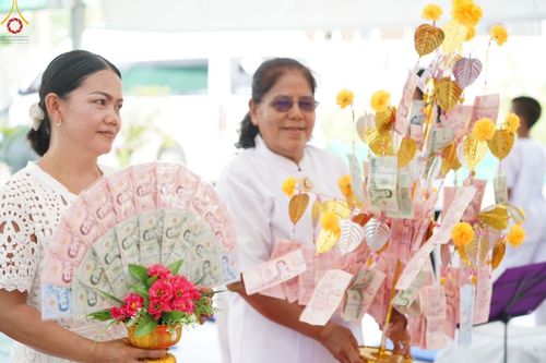 ภาพ No.84878:พิธีทอดผ้าป่าสามัคคีกันสาดคุ้มภัย และกำแพงแก้วเพื่อปกป้องภัยอันตราย จากความไม่สงบในพื้นที่ ณ ศูนย์ปฏิบัติธรรมและอบรมเยาวชนเมืองยะลา  ถนนเวฬุวัน ซอยเศรษฐี วันเสาร์ ที่ ๒๙ กรกฎาคม พ.ศ. ๒๕๖๖