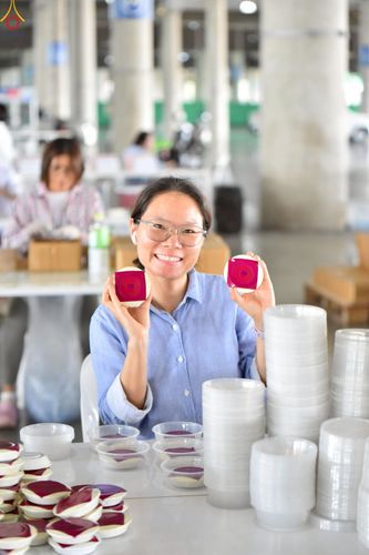 ภาพ No.239980:วันที่ 20-23 สิงหาคม พ.ศ. 2568 การเตรียมงานวันธรรมชัย ใส่ถ่านประทีป LED ที่วิหารคด 7 และ 25 วัดพระธรรมกาย