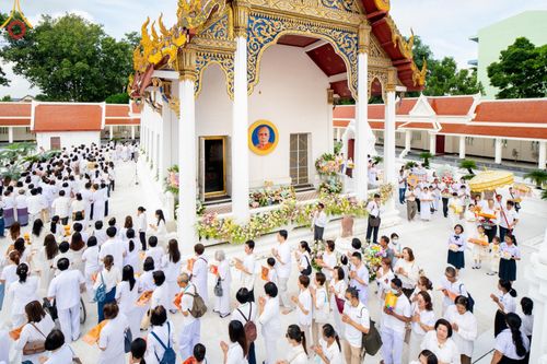 ภาพ No.162726:โครงการกฐินสามัคคีทั่วไทย 30,000 วัด บูชาธรรม 80 ปี หลวงพ่อธัมมชโย โดย คณะศิษยานุศิษย์วัดพระธรรมกาย ณ วัดโบสถ์บน จ.นนทบุรี วันที่ 19 ตุลาคม พ.ศ. 2567